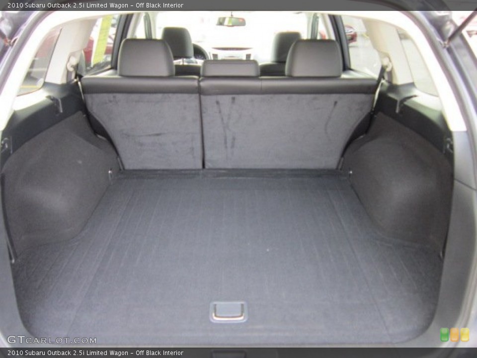 Off Black Interior Trunk for the 2010 Subaru Outback 2.5i Limited Wagon #57412628