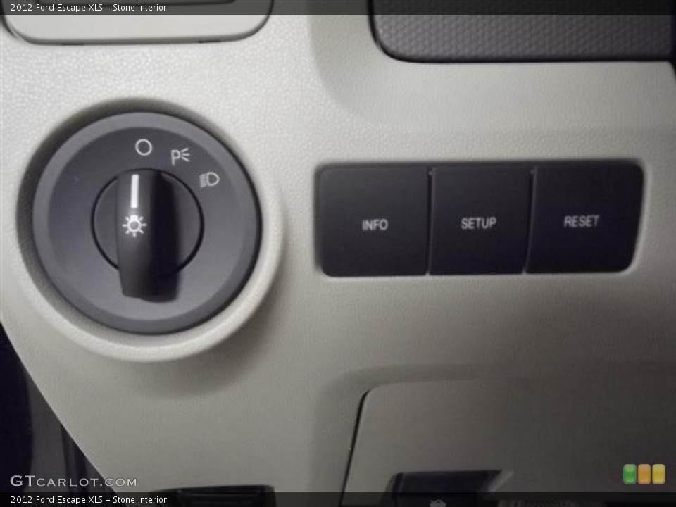 Stone Interior Controls for the 2012 Ford Escape XLS #57413456
