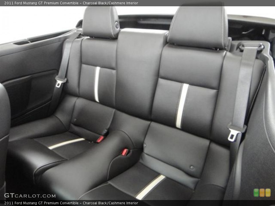 Charcoal Black/Cashmere Interior Photo for the 2011 Ford Mustang GT Premium Convertible #57416296