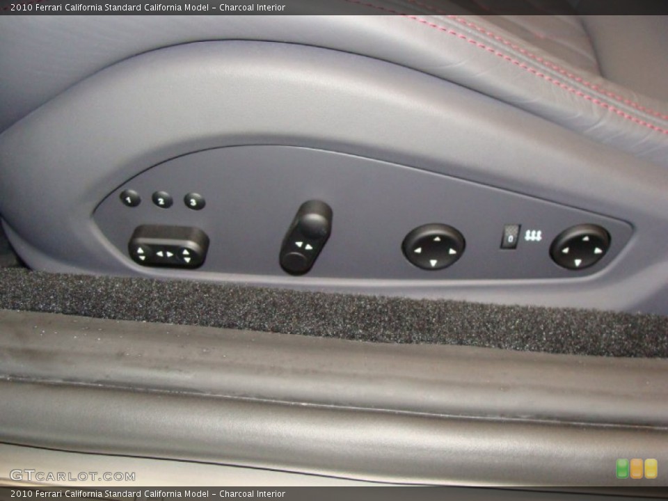 Charcoal Interior Controls for the 2010 Ferrari California  #57416597