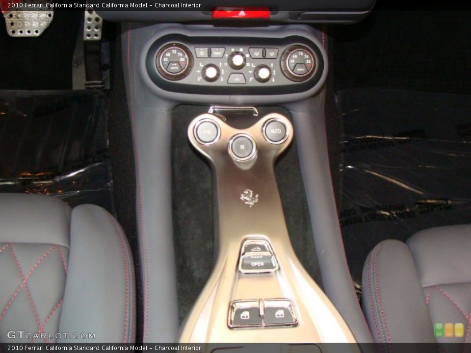 Charcoal Interior Controls for the 2010 Ferrari California  #57416621