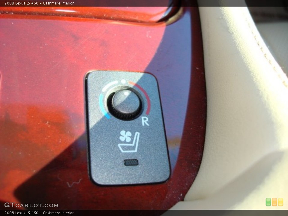 Cashmere Interior Controls for the 2008 Lexus LS 460 #57417113