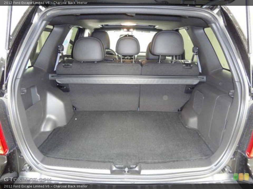 Charcoal Black Interior Trunk for the 2012 Ford Escape Limited V6 #57417257