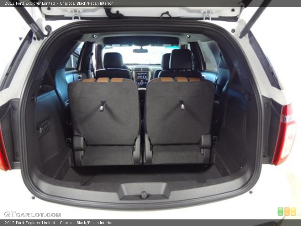 Charcoal Black/Pecan Interior Trunk for the 2012 Ford Explorer Limited #57417632