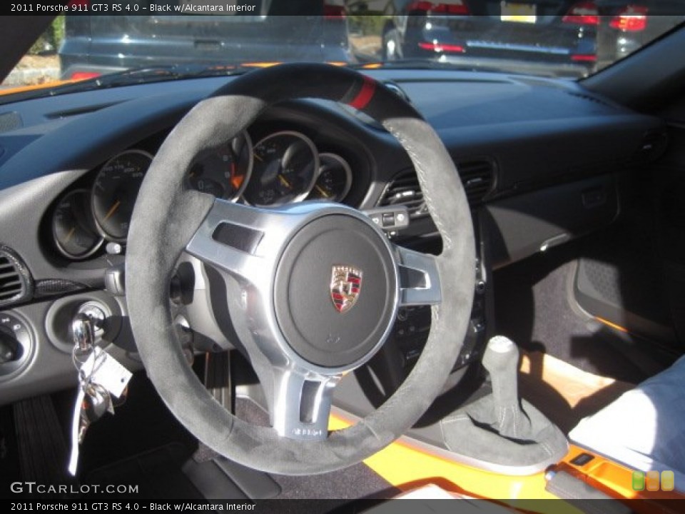 Black w/Alcantara Interior Steering Wheel for the 2011 Porsche 911 GT3 RS 4.0 #57420596
