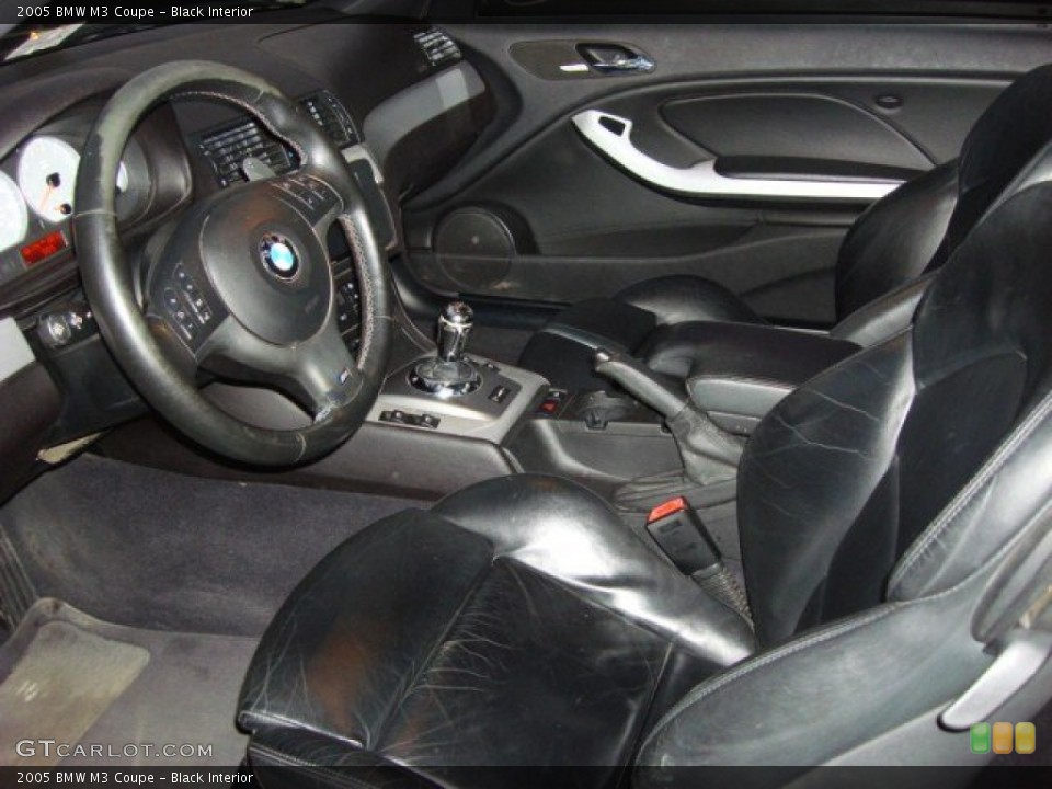 Black Interior Photo for the 2005 BMW M3 Coupe #57422660