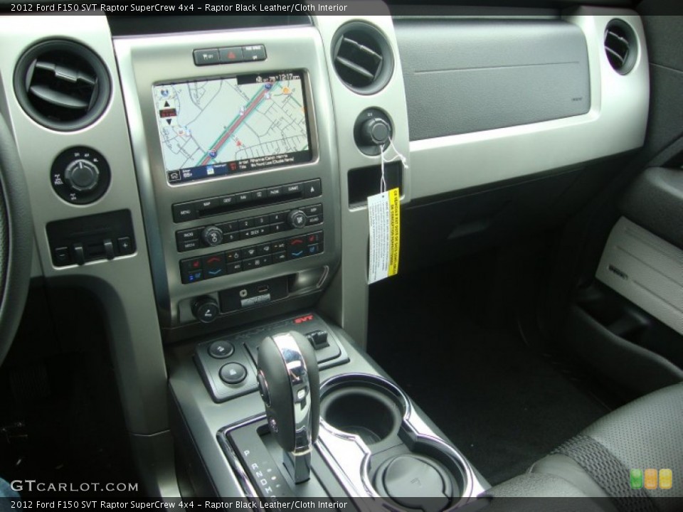 Raptor Black Leather/Cloth Interior Dashboard for the 2012 Ford F150 SVT Raptor SuperCrew 4x4 #57423062