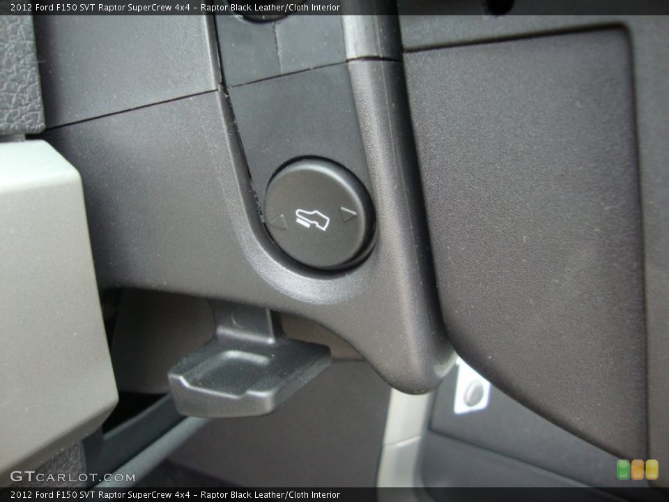 Raptor Black Leather/Cloth Interior Controls for the 2012 Ford F150 SVT Raptor SuperCrew 4x4 #57423155