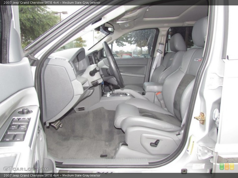 Medium Slate Gray Interior Photo for the 2007 Jeep Grand Cherokee SRT8 4x4 #57424268