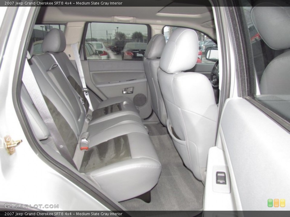 Medium Slate Gray Interior Photo for the 2007 Jeep Grand Cherokee SRT8 4x4 #57424286