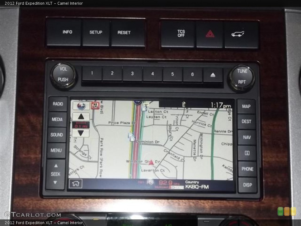 Camel Interior Navigation for the 2012 Ford Expedition XLT #57425987