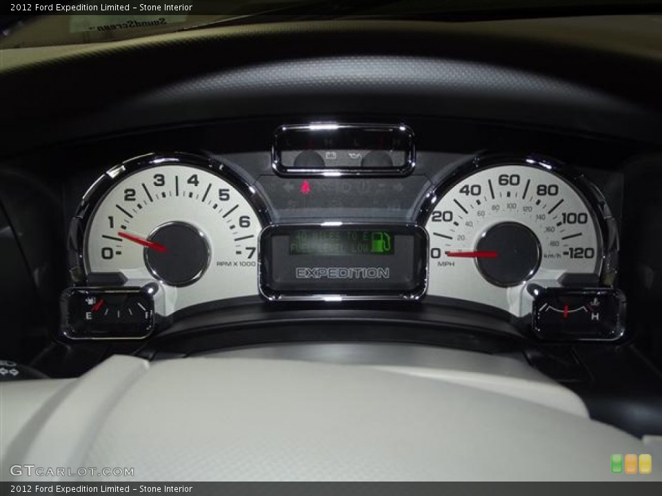 Stone Interior Gauges for the 2012 Ford Expedition Limited #57427700