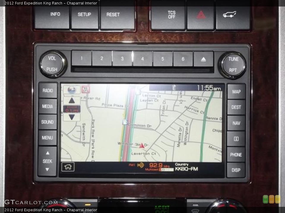 Chaparral Interior Navigation for the 2012 Ford Expedition King Ranch #57428777