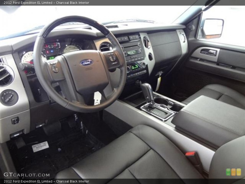 Charcoal Black Interior Prime Interior for the 2012 Ford Expedition EL Limited #57429395