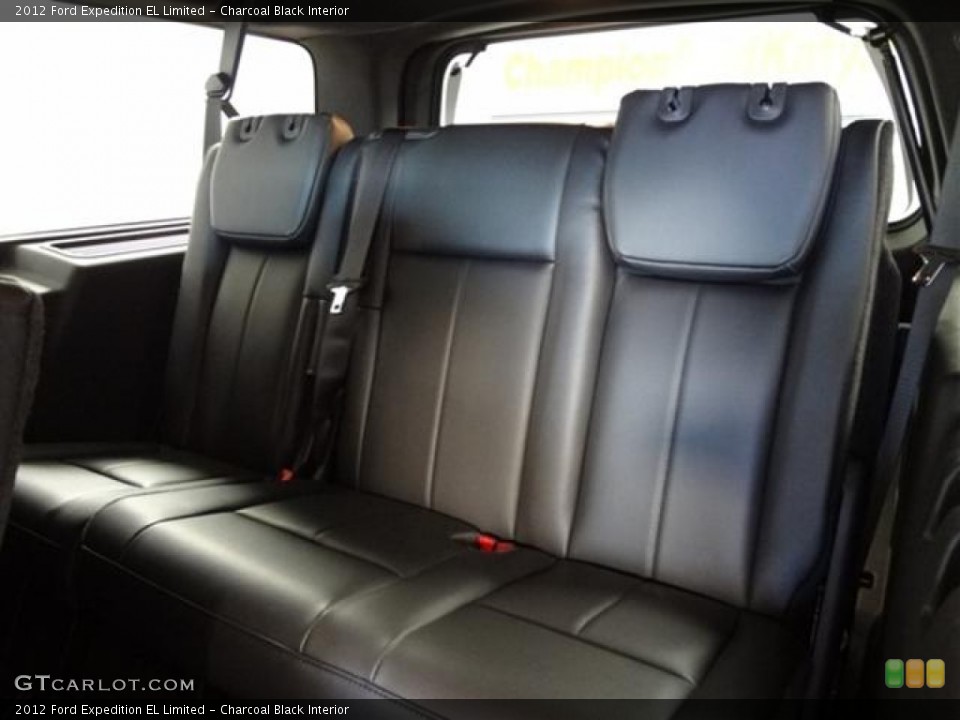 Charcoal Black Interior Photo for the 2012 Ford Expedition EL Limited #57429416