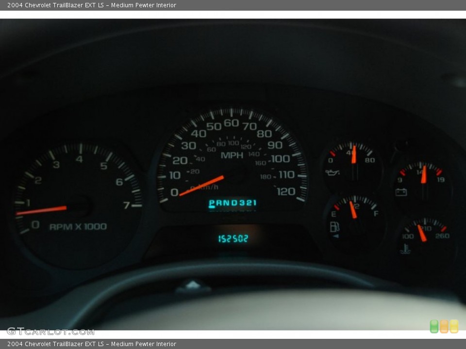 Medium Pewter Interior Gauges for the 2004 Chevrolet TrailBlazer EXT LS #57429830