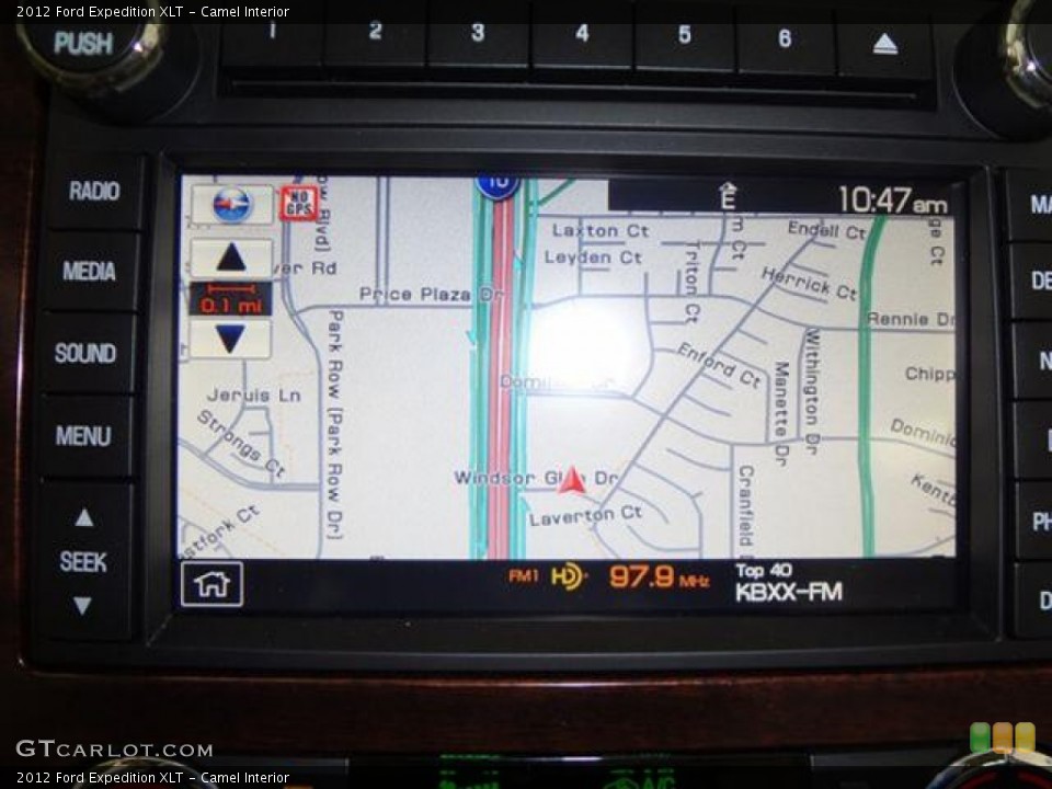 Camel Interior Navigation for the 2012 Ford Expedition XLT #57430559