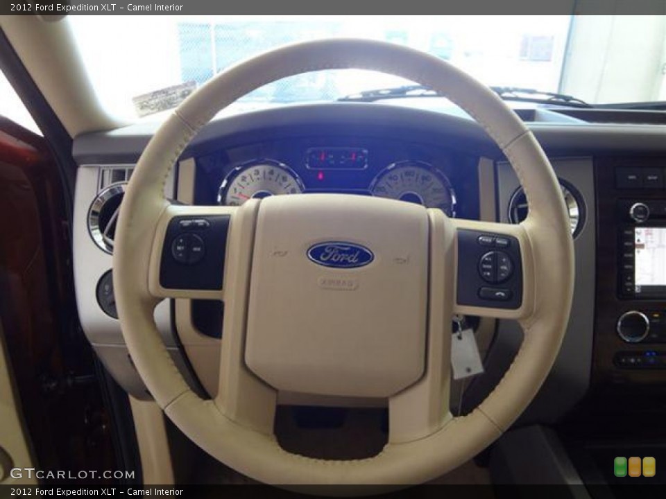 Camel Interior Steering Wheel for the 2012 Ford Expedition XLT #57430576