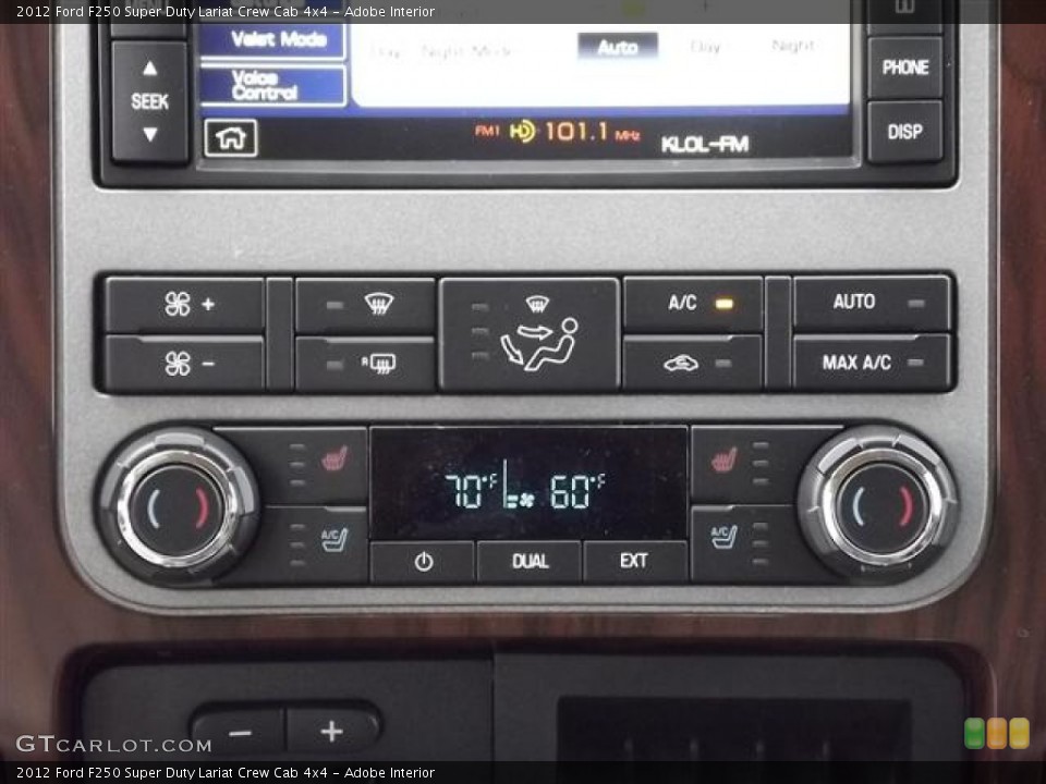 Adobe Interior Controls for the 2012 Ford F250 Super Duty Lariat Crew Cab 4x4 #57431816