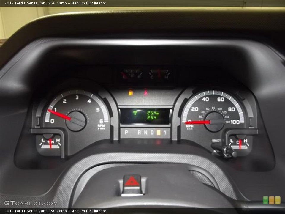 Medium Flint Interior Gauges for the 2012 Ford E Series Van E250 Cargo #57433421