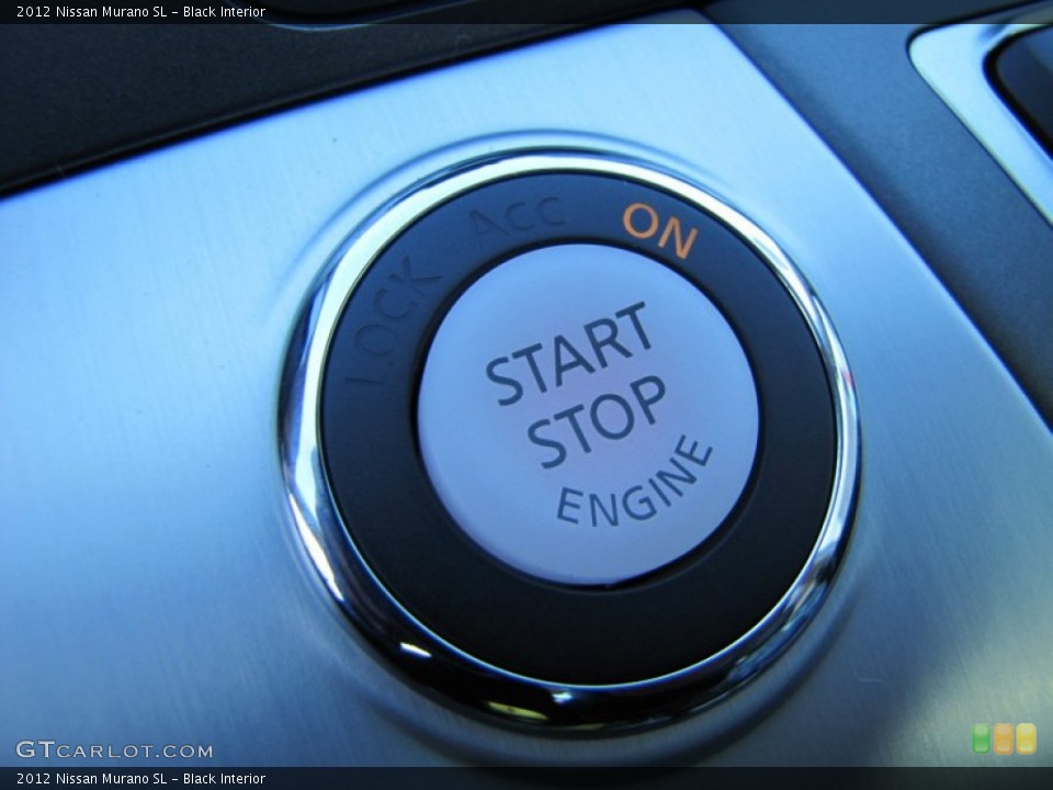 Black Interior Controls for the 2012 Nissan Murano SL #57437146