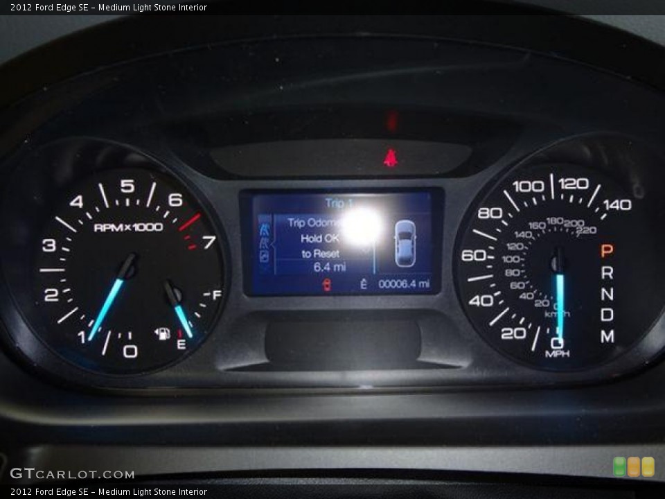 Medium Light Stone Interior Gauges for the 2012 Ford Edge SE #57438803