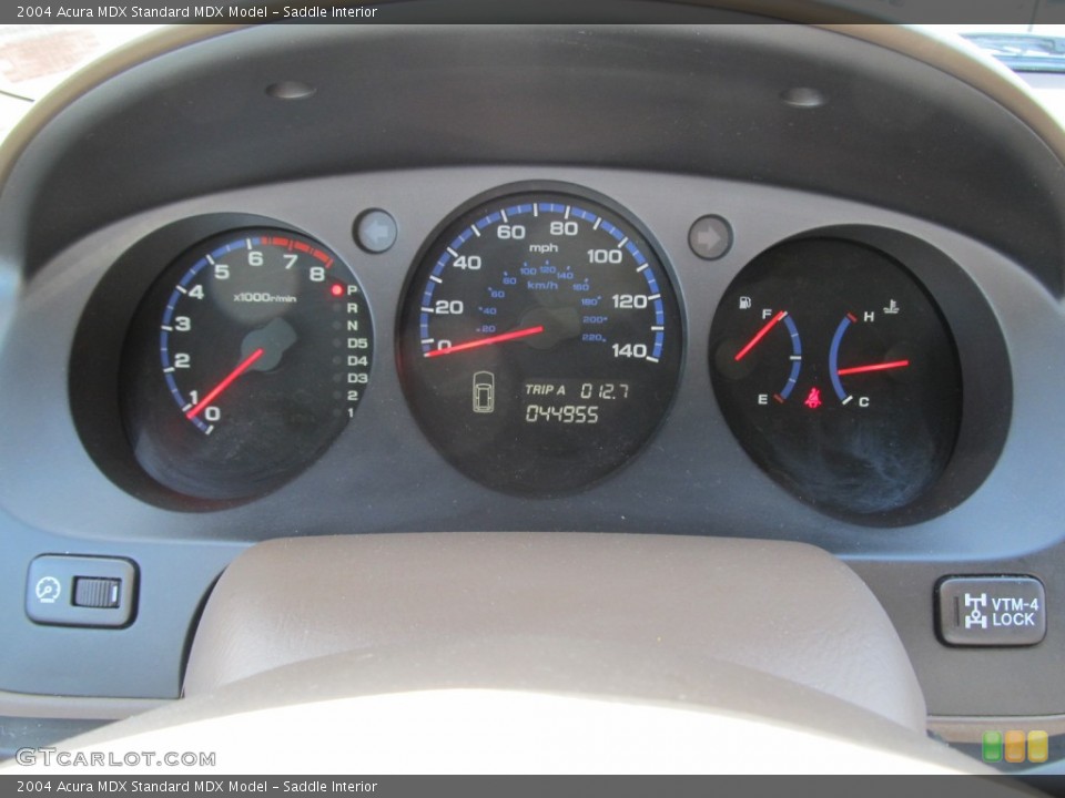 Saddle Interior Gauges for the 2004 Acura MDX  #57444333