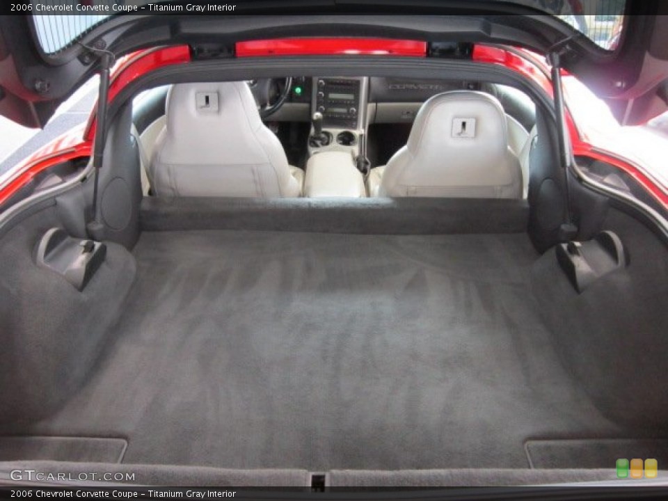 Titanium Gray Interior Trunk for the 2006 Chevrolet Corvette Coupe #57444794