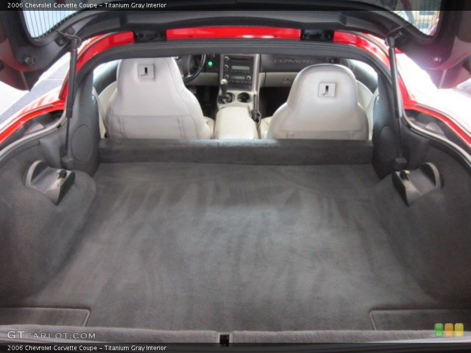 Titanium Gray Interior Trunk for the 2006 Chevrolet Corvette Coupe #57444794