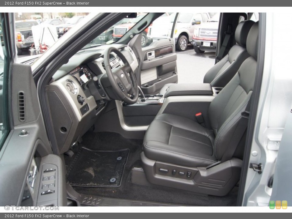 Black Interior Photo for the 2012 Ford F150 FX2 SuperCrew #57448762