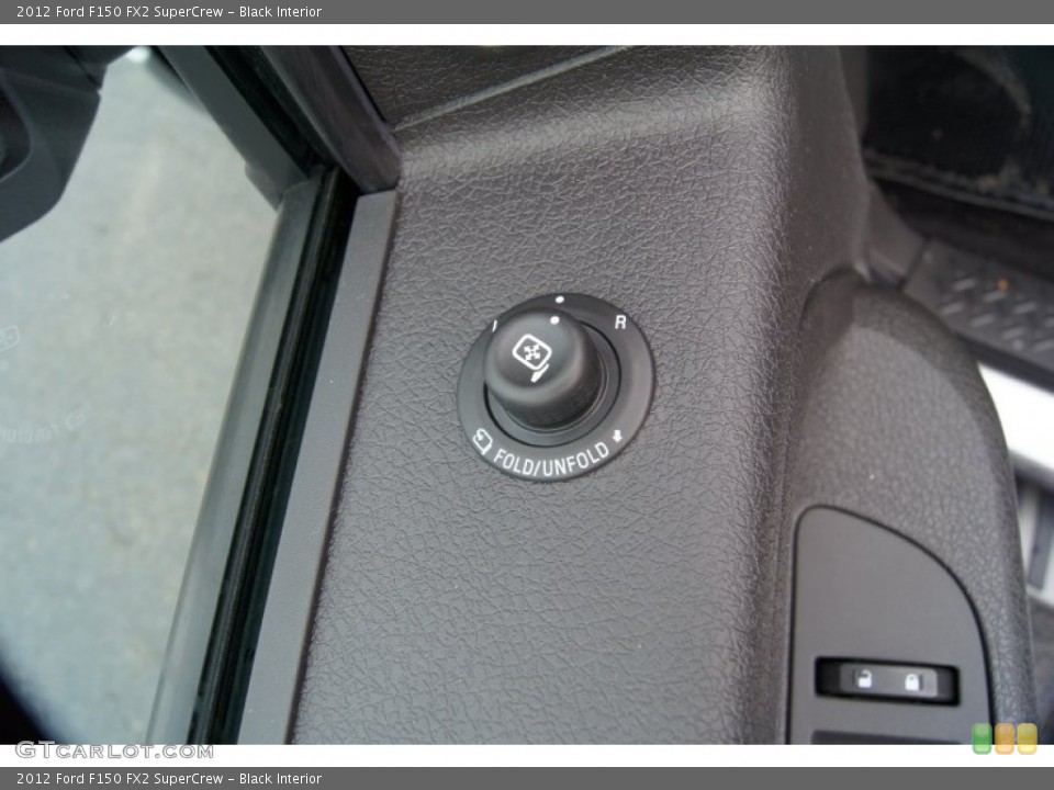 Black Interior Controls for the 2012 Ford F150 FX2 SuperCrew #57448894