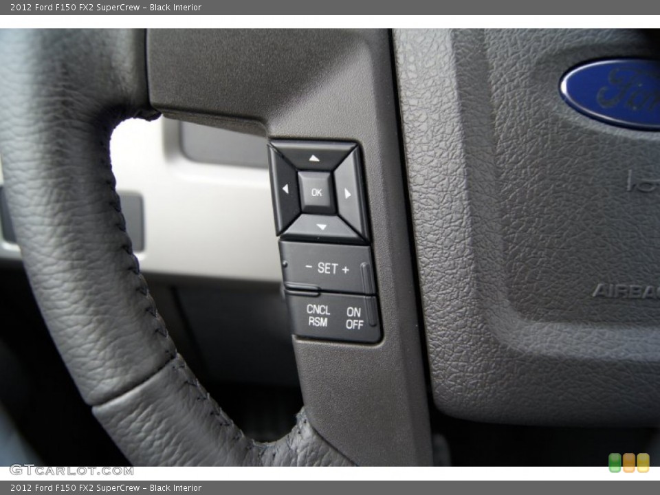 Black Interior Controls for the 2012 Ford F150 FX2 SuperCrew #57448928