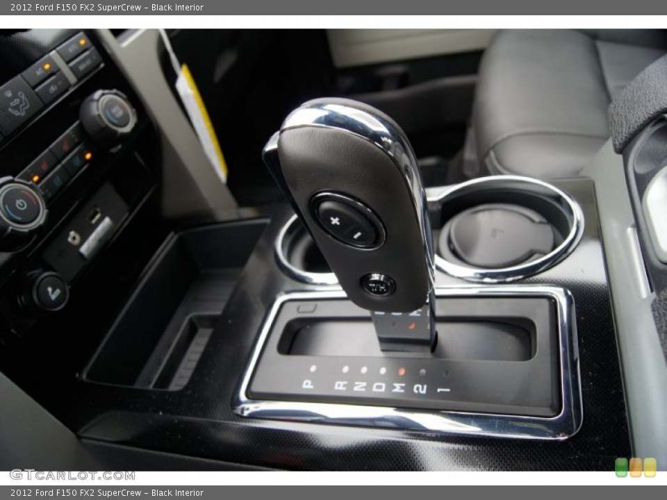 Black Interior Transmission for the 2012 Ford F150 FX2 SuperCrew #57448978