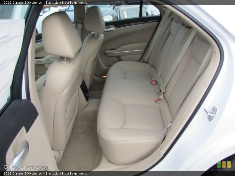 Black/Light Frost Beige Interior Photo for the 2012 Chrysler 300 Limited #57450634
