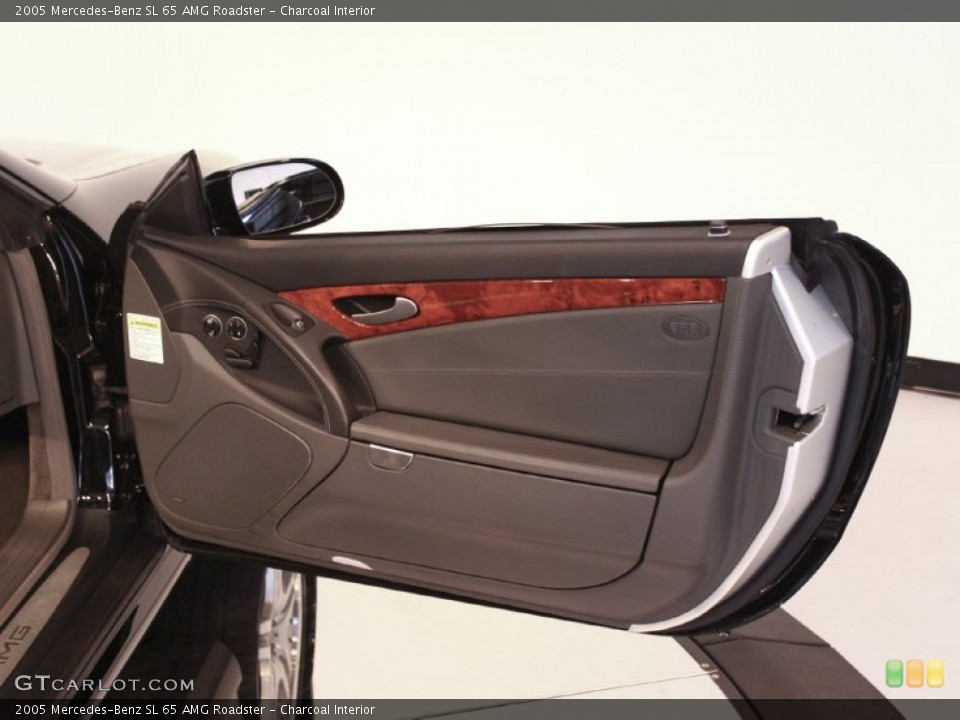 Charcoal Interior Door Panel for the 2005 Mercedes-Benz SL 65 AMG Roadster #57450775