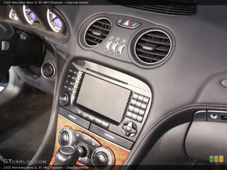 Charcoal Interior Controls for the 2005 Mercedes-Benz SL 65 AMG Roadster #57450853