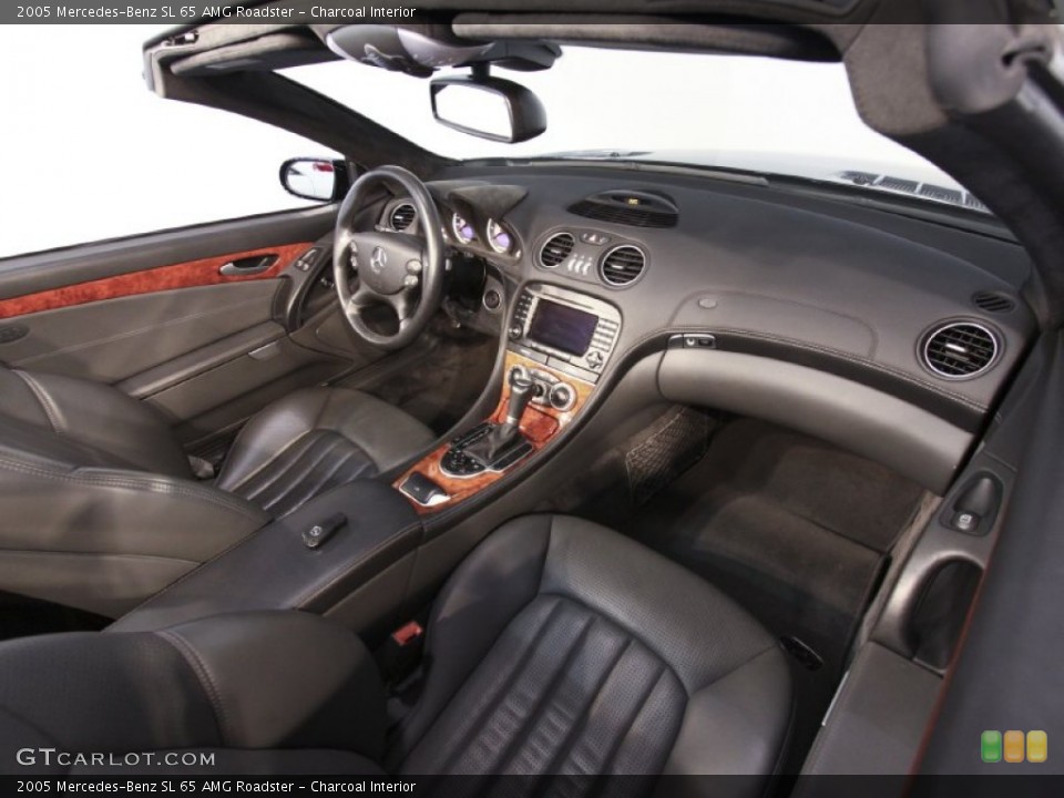 Charcoal Interior Dashboard for the 2005 Mercedes-Benz SL 65 AMG Roadster #57450871