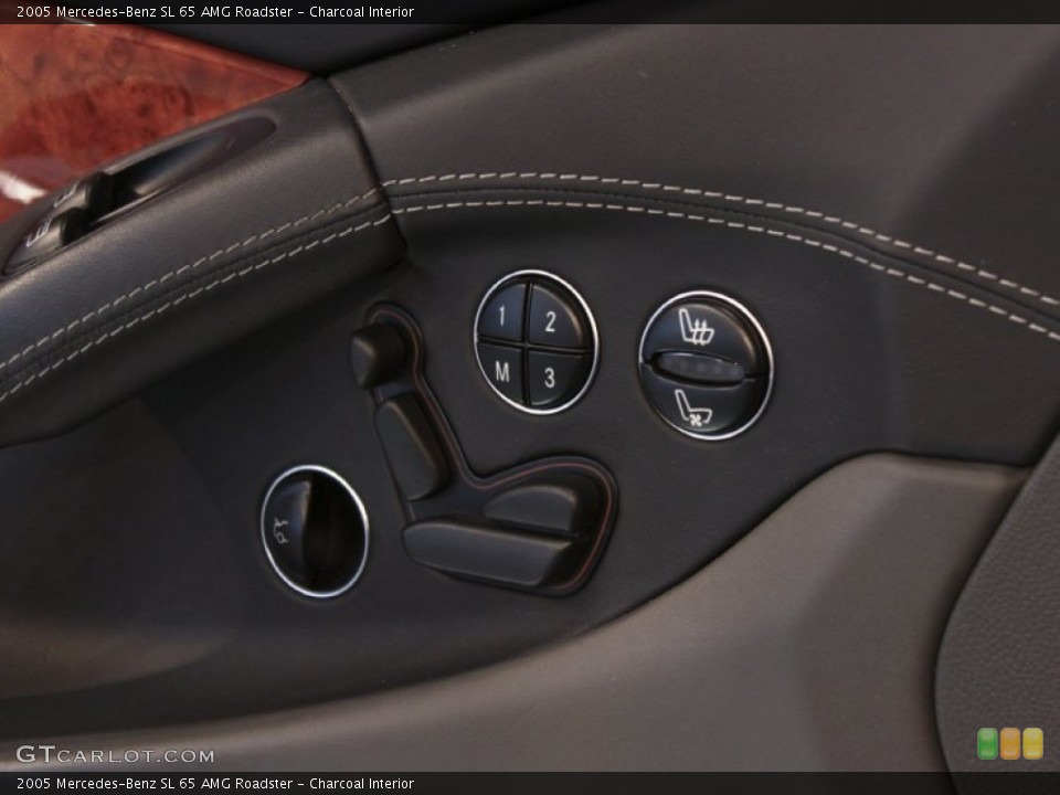 Charcoal Interior Controls for the 2005 Mercedes-Benz SL 65 AMG Roadster #57450986