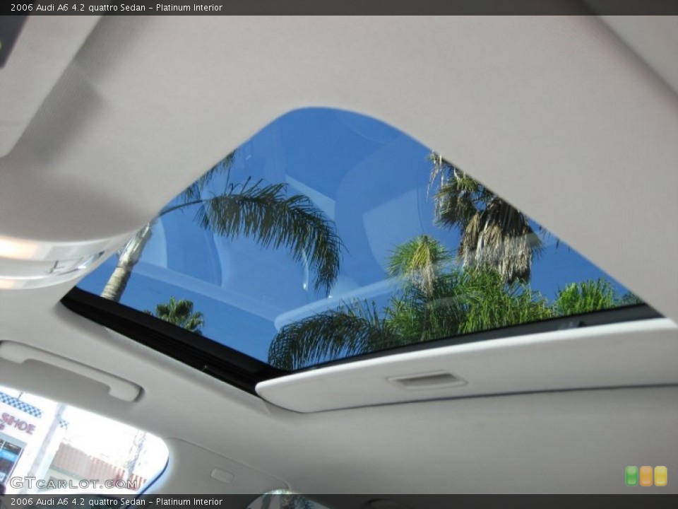 Platinum Interior Sunroof for the 2006 Audi A6 4.2 quattro Sedan #57452380