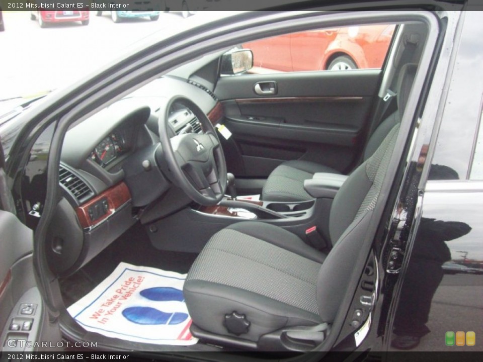 Black Interior Photo for the 2012 Mitsubishi Galant ES #57453800