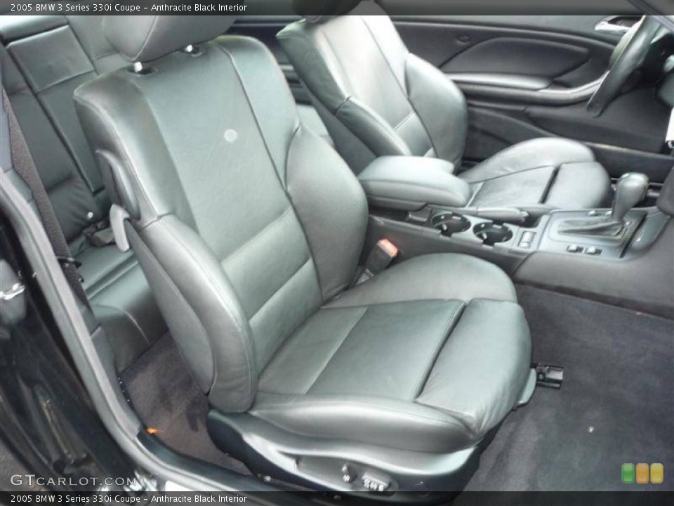 Anthracite Black Interior Photo for the 2005 BMW 3 Series 330i Coupe #57454333