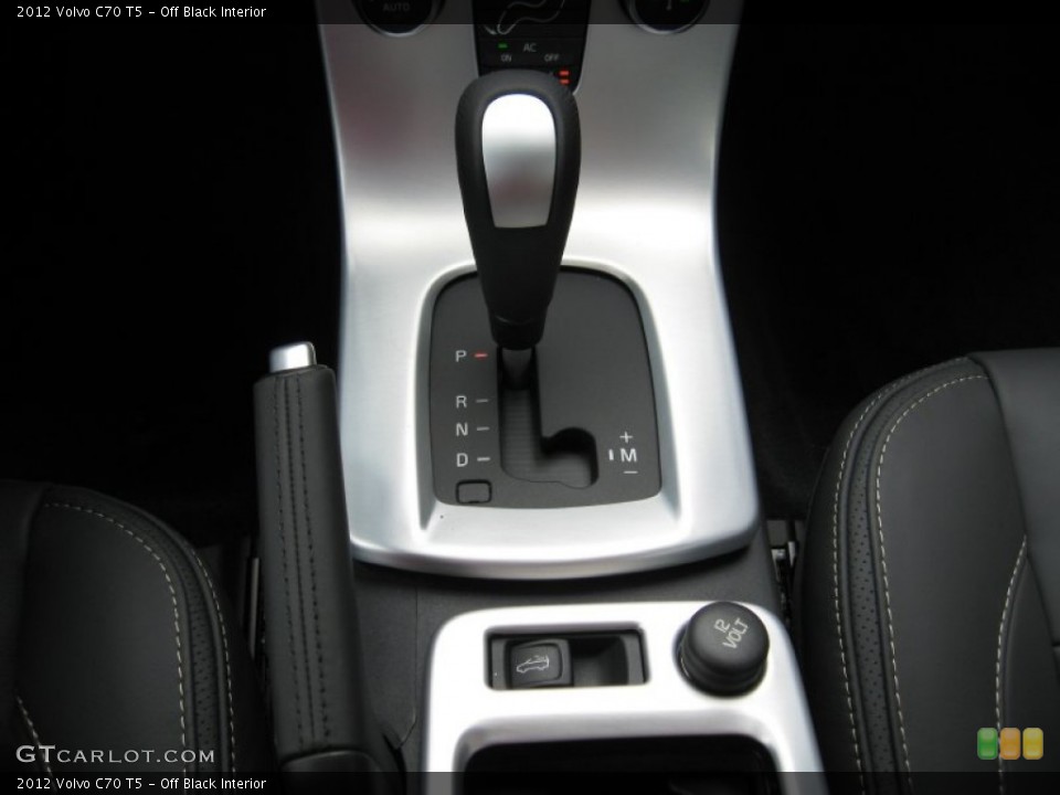 Off Black Interior Transmission for the 2012 Volvo C70 T5 #57457591