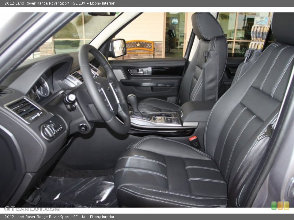 Ebony Interior Photo for the 2012 Land Rover Range Rover Sport HSE LUX #57471319