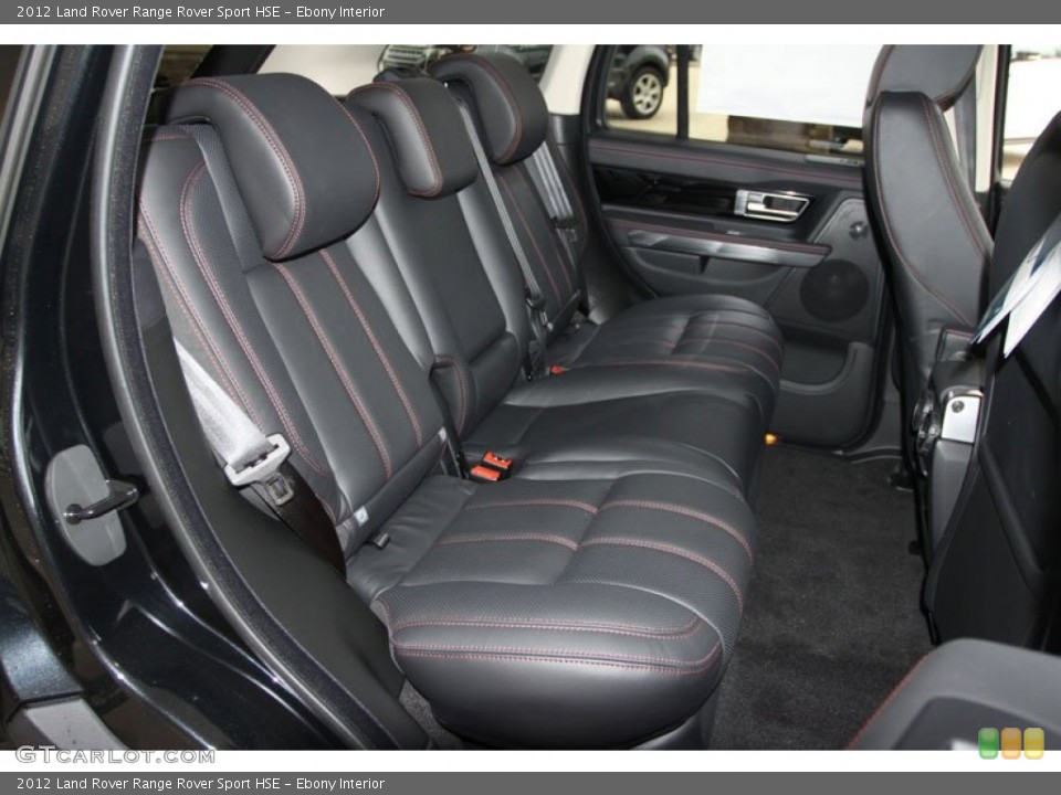Ebony Interior Photo for the 2012 Land Rover Range Rover Sport HSE #57471697