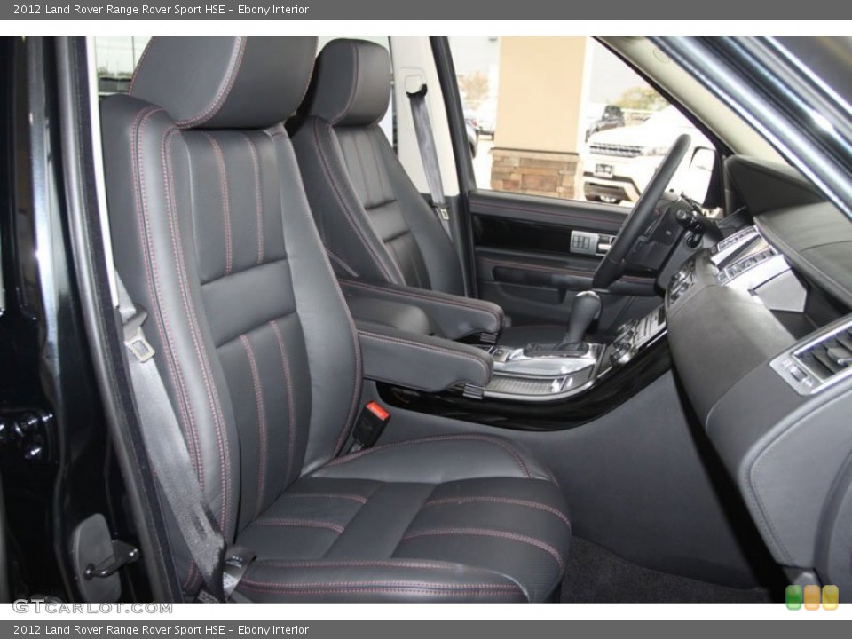 Ebony Interior Photo for the 2012 Land Rover Range Rover Sport HSE #57471715