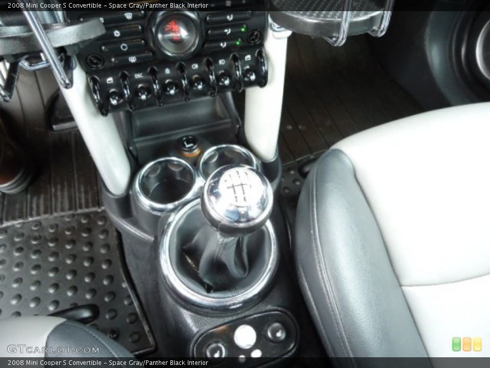 Space Gray/Panther Black Interior Transmission for the 2008 Mini Cooper S Convertible #57472510