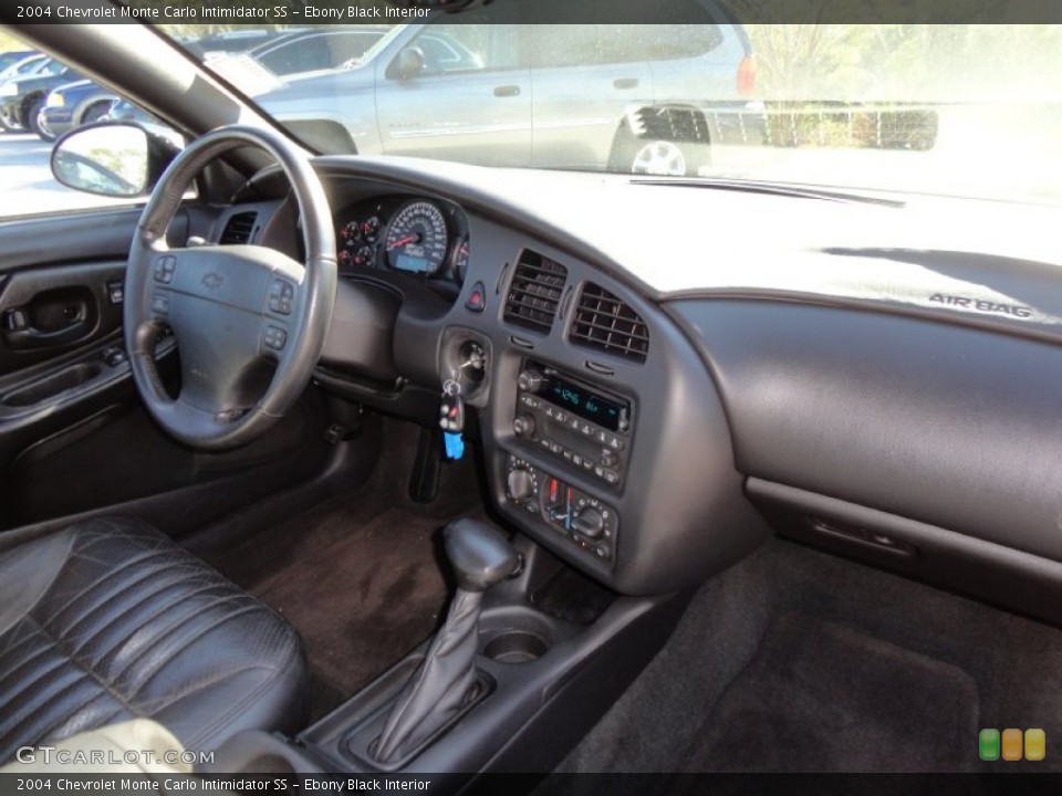 Ebony Black Interior Dashboard for the 2004 Chevrolet Monte Carlo Intimidator SS #57475663