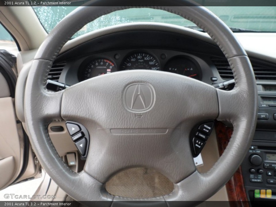 Parchment Interior Steering Wheel for the 2001 Acura TL 3.2 #57475969