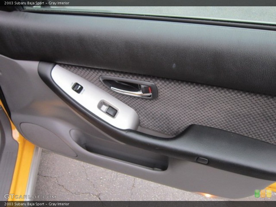 Gray Interior Door Panel for the 2003 Subaru Baja Sport #57477319