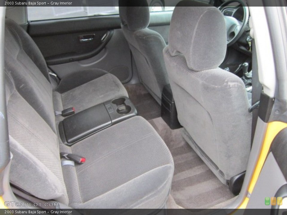 Gray Interior Photo for the 2003 Subaru Baja Sport #57477328
